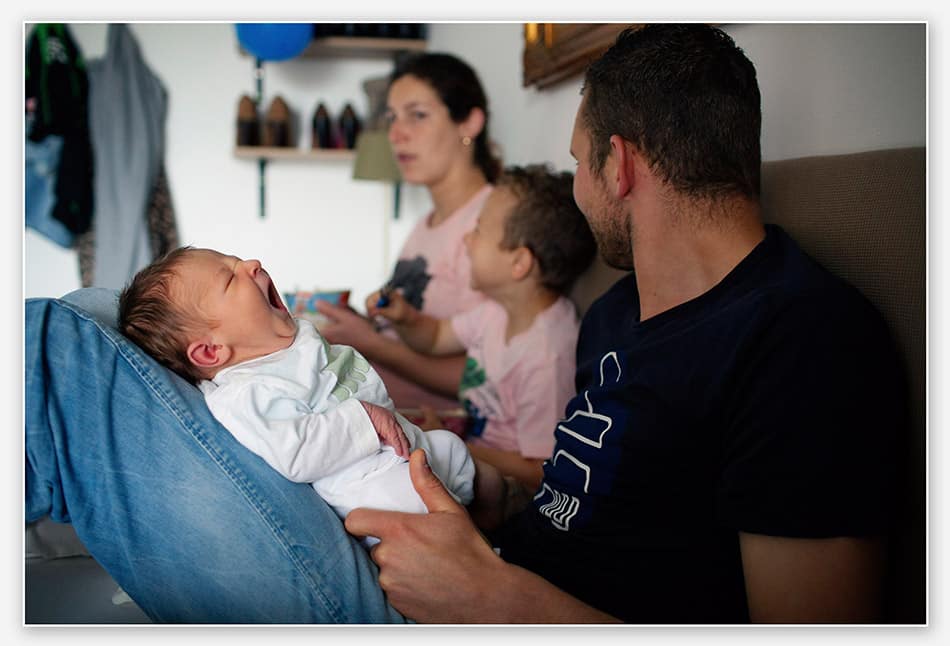 Lifestyle Newbornfotografie Den Bosch: Casey